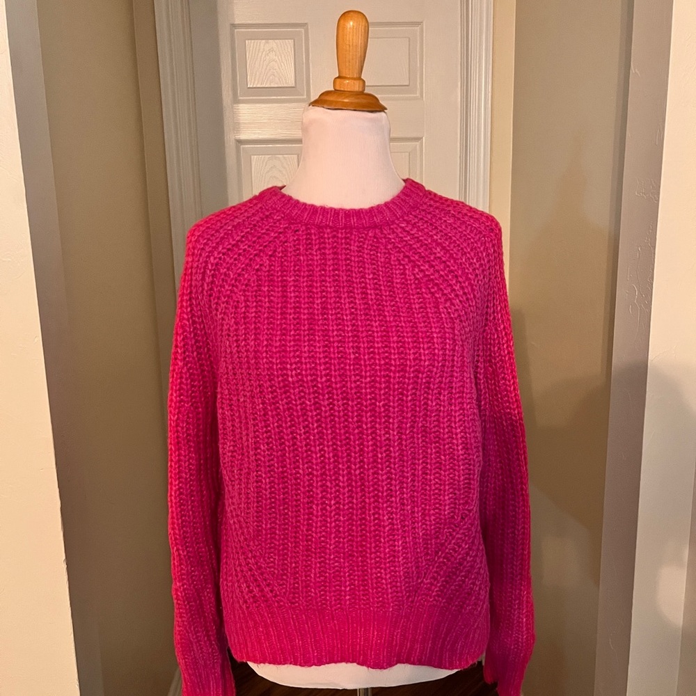 Knitted Pink Sweater